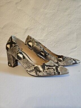Snake Print Heels